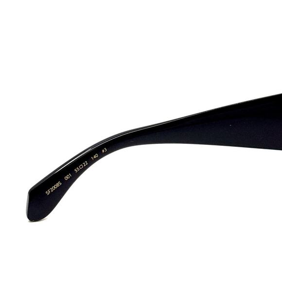 NEW!!! SALVATORE FERRAGAMO Sunglasses SF2008S 001 Authentic - Picture 8 of 11